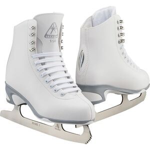 Jackson Ultima Finesse Figure Ice Skates, Medium Width, White, Children's Size-2